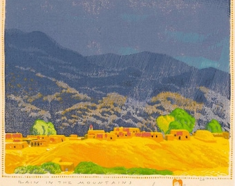 Pinion Grand Canyon by Gustave Baumann – Vintage