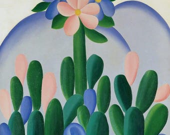 Manacá by Tarsila Do Amaral | Brazilian Modernist Floral Print | Art ...