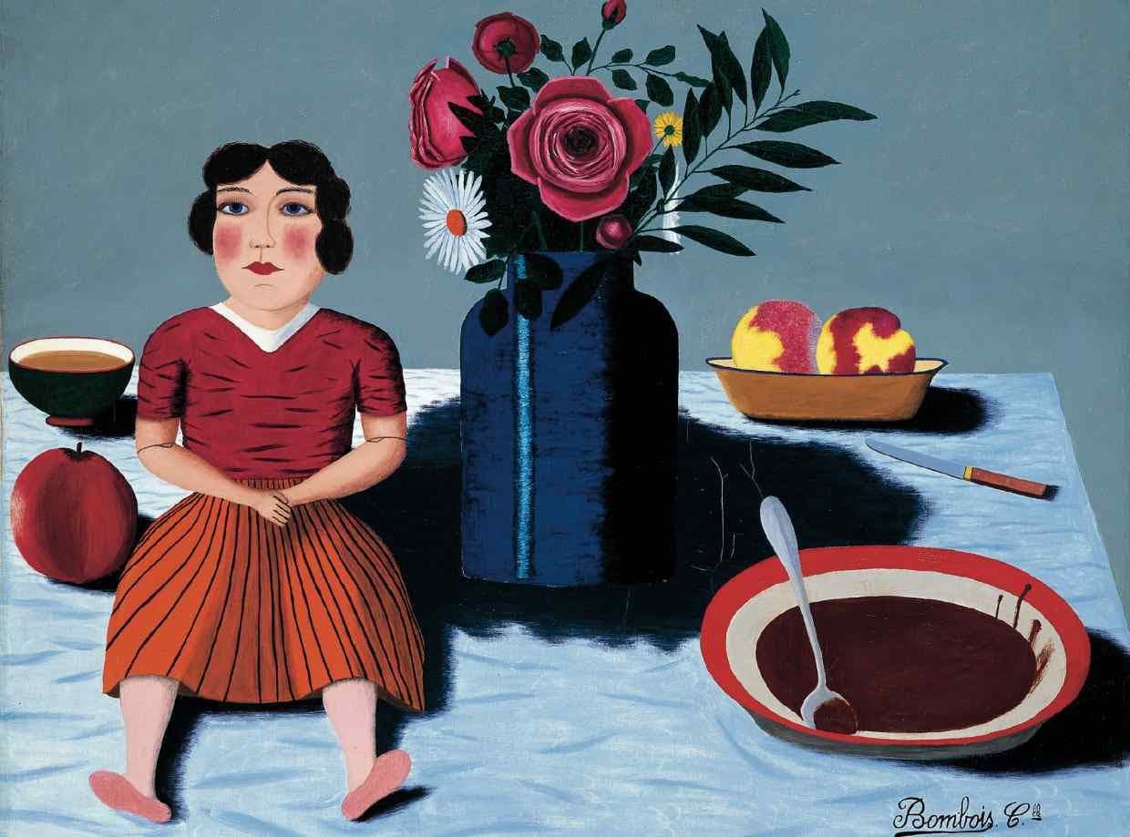 Camille Bombois Still Life Art Print: Vintage French Naive Decor