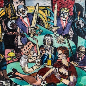 Traum von Monte Carlo By Max Beckmann Quality Print - Frame Me
