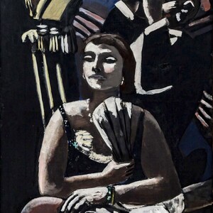Max Beckmann Theatre Box Print: German Expressionist Giclée Art