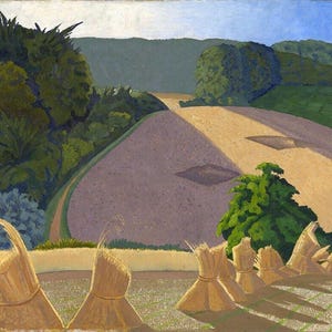John Nash: The Cornfield - Vintage British Landscape Art Giclée Print