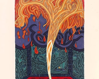 The Red Book By Carl Jung Quality Print - Frame Me
