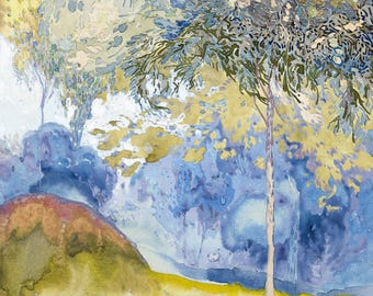 ジョルジュ・マチュー抽象画プリント：アーカイブ品質、ファインアート