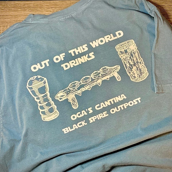 Camiseta de bolso da Cantina do Oga - Star Wars Galaxy's Edge