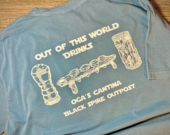 Oga’s Cantina Pocket T-Shirt- Star Wars Galaxy’s Edge