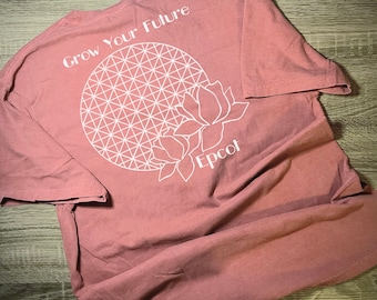 Epcot Inspired “Spaceship Earth” T-Shirt | Flower Epcot Ball