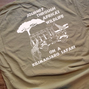 Kilimanjaro Safari Inspired T-shirt | Disney’s Animal Kingdom Ride Inspired