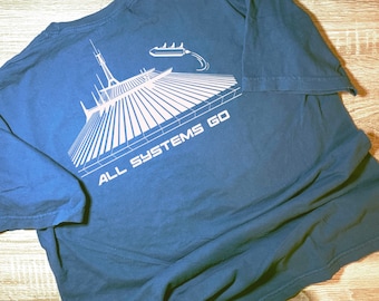 Space Mountain Attraction Inspired T-Shirt | Disney Park Attraction Tee