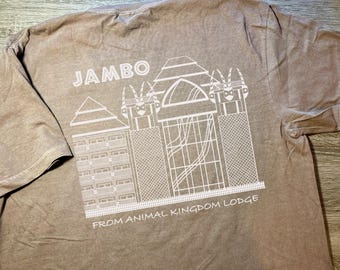 Animal Kingdom Lodge Inspired T-Shirt | Disney Resort Hotel | DVC Resort