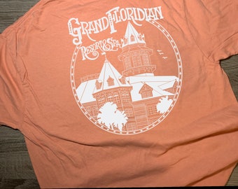 Grand Floridian Resort Inspired T-Shirt | Disney Resort Hotel & Spa Inspired