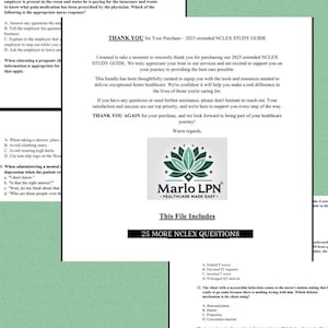 25 MORE NCLEX Practice Questions-Study & Pass with Confidence!|NCLEX questions for lpn and rn candidates| guaranteed questions you will see