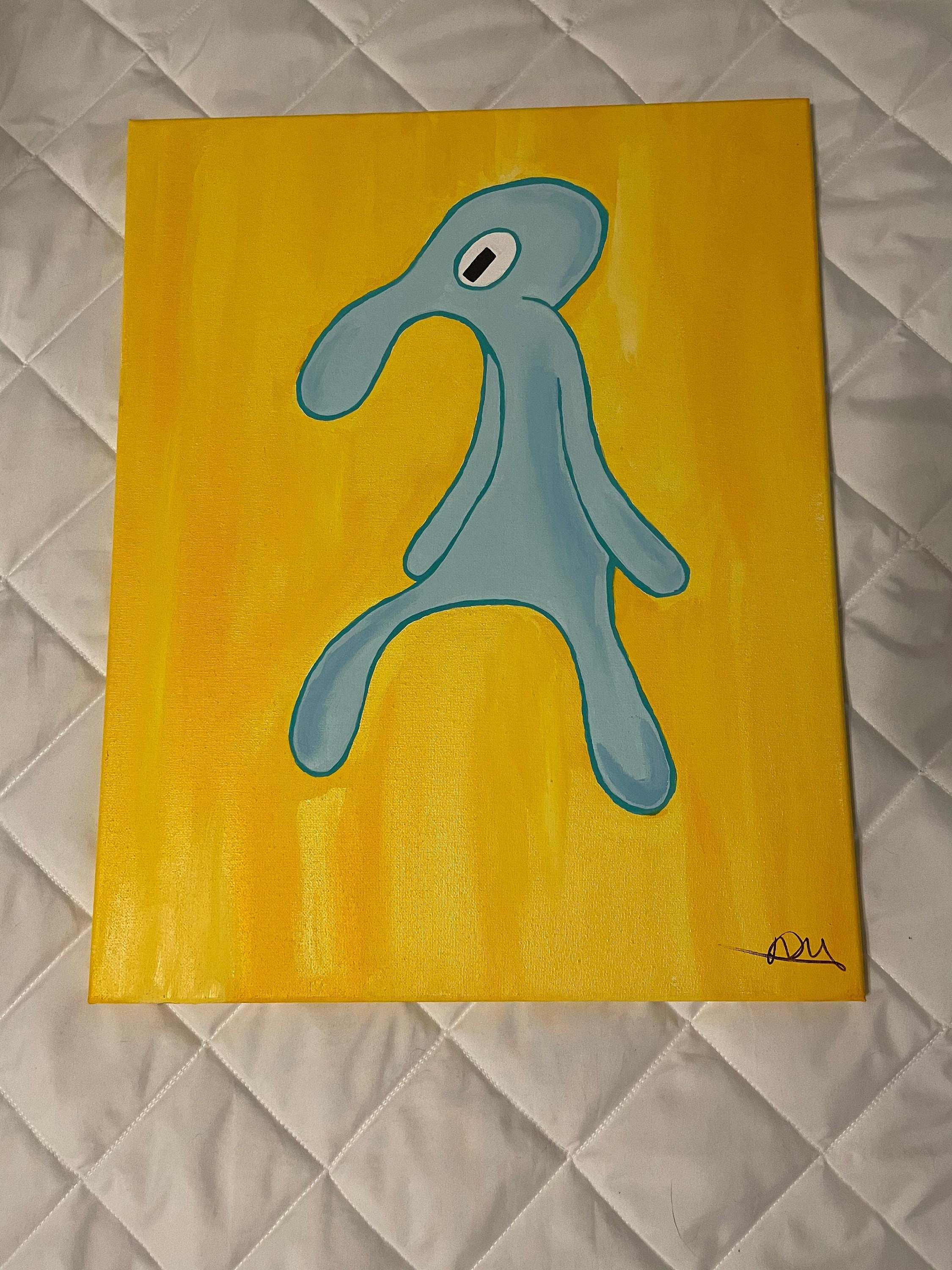 Real Squidward Painting lupon.gov.ph