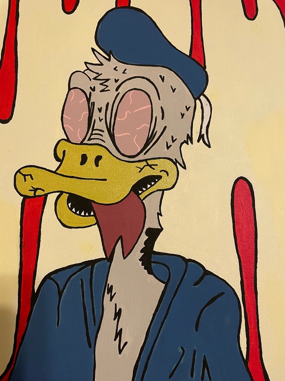 Zombie Donald Duck - Etsy