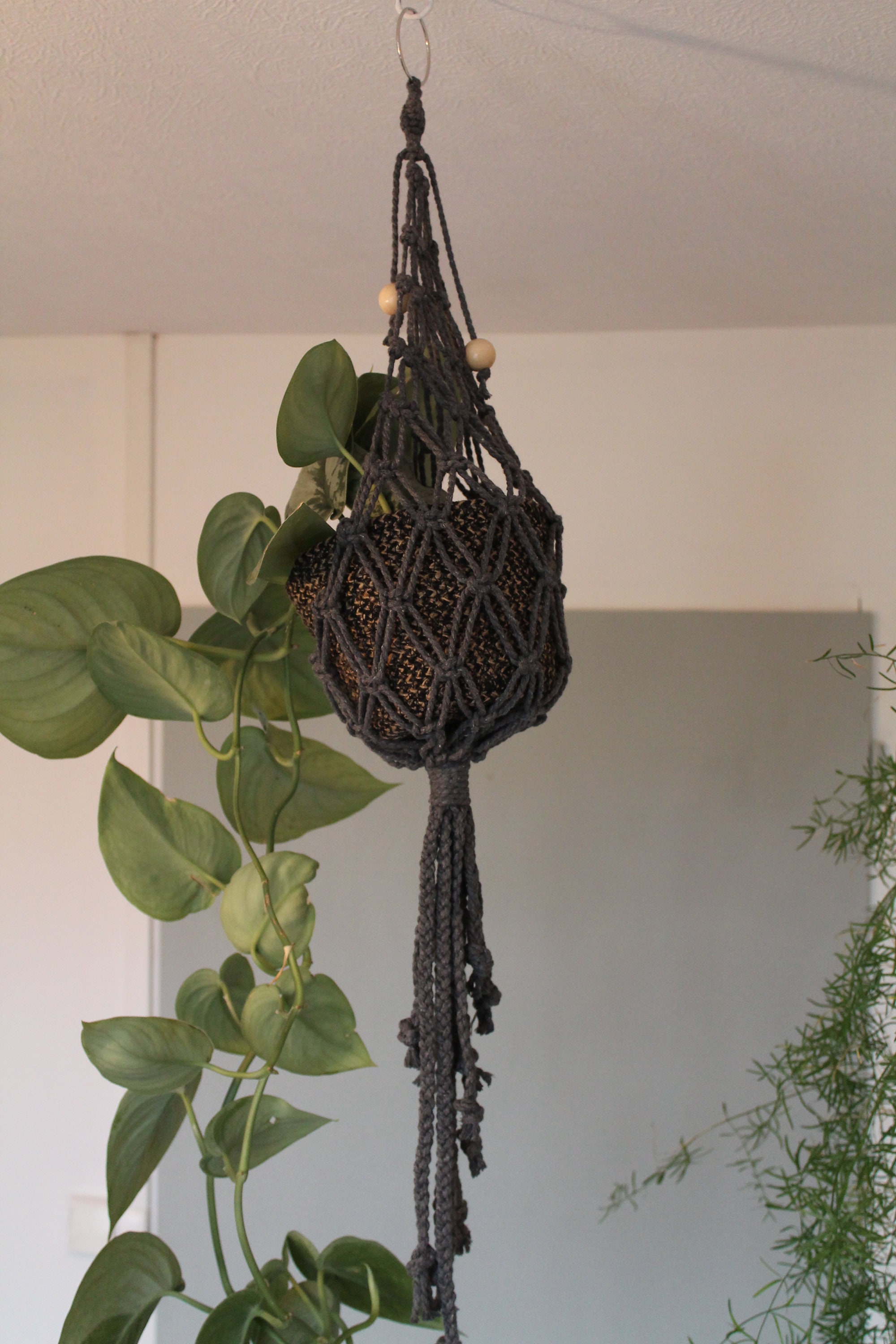 Suspension Pour Plante en Macramé