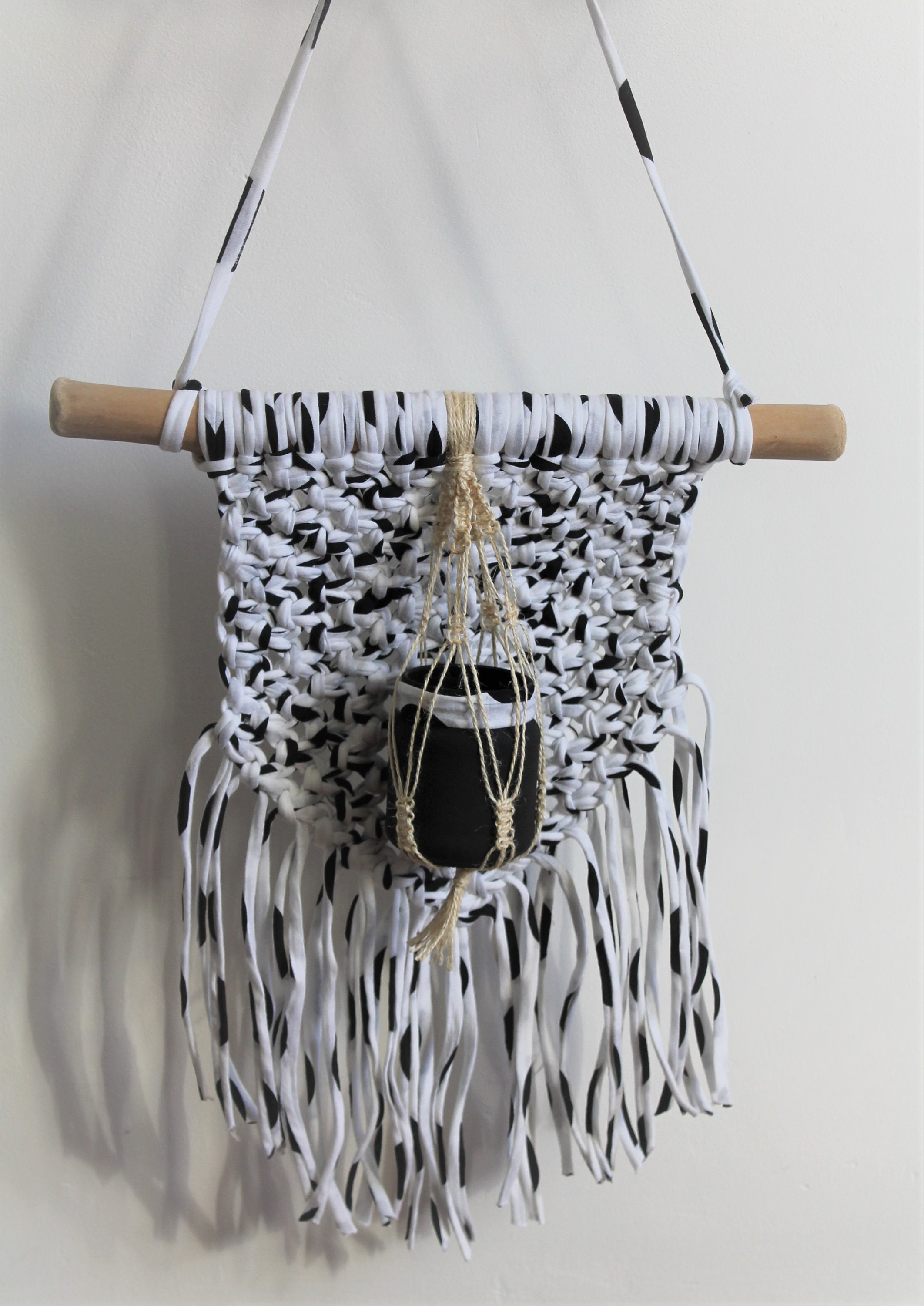 Suspension Murale en Macramé