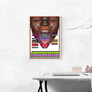 tabla de reflexología de la lengua