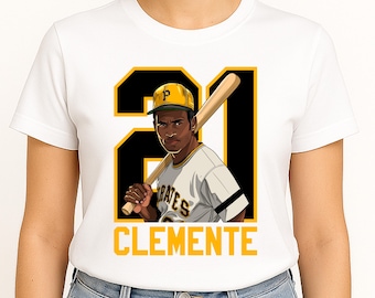 baseball shirt camiseta clemente beisbol