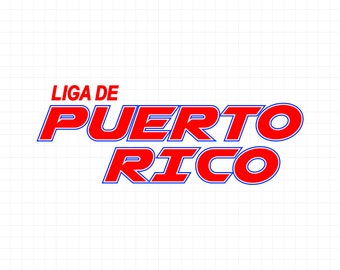 Puerto Rico Svg, Puerto Rico Baseball Svg, Puerto Rico Team Font, Boricua, Puerto Rican, Puerto Rico Png, Cut File, Png For Sublimation