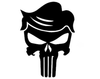 Trump vinyl decal Trumpisher