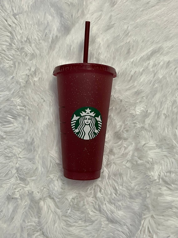 Plastic Reusable Cold Cup with Lid & Straw - 24 fl oz: Starbucks Coffee  Company