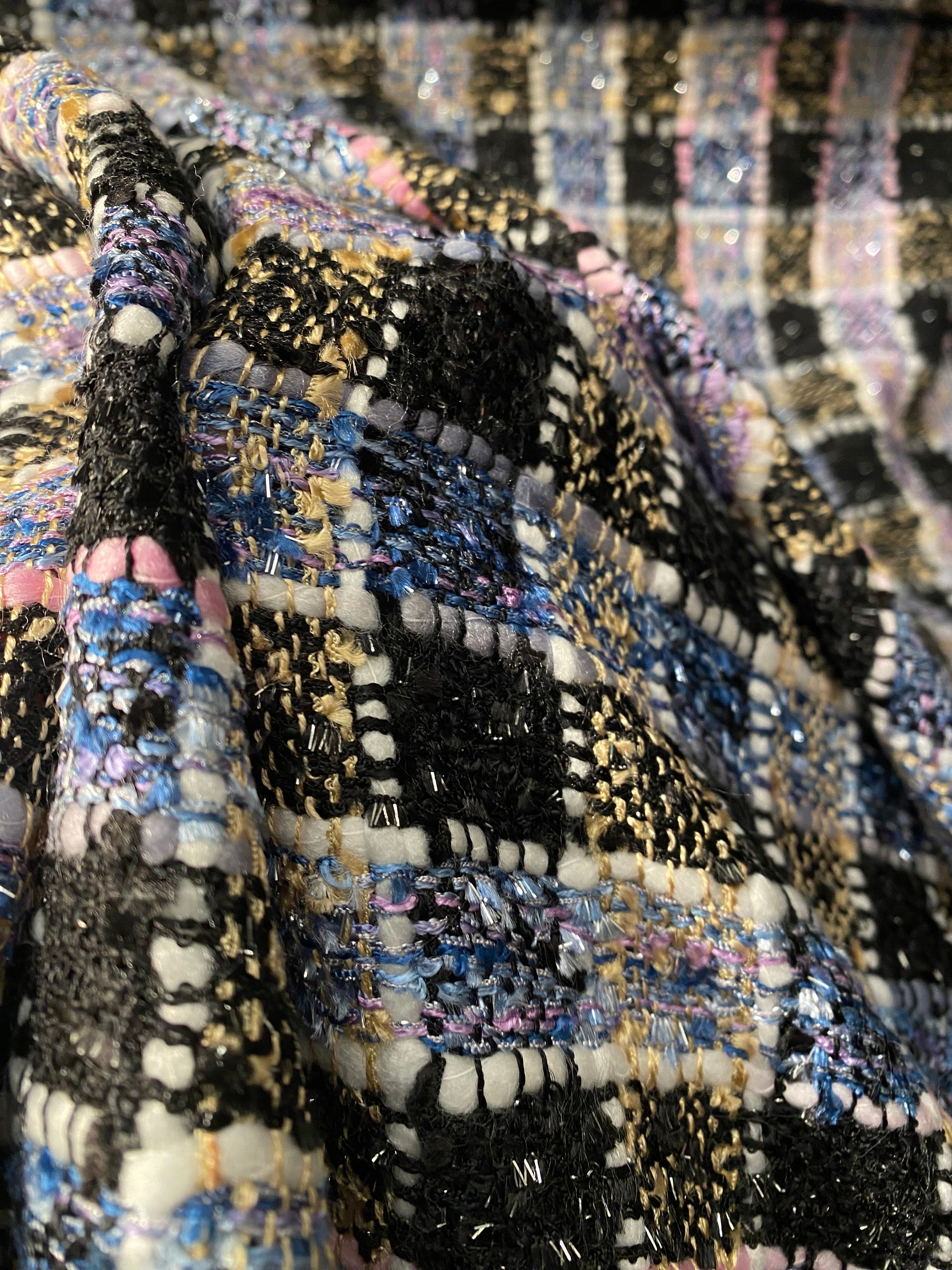 Lurex tweed fabric - raw Soline - Ma Petite Mercerie