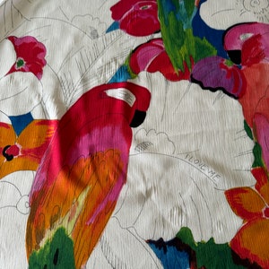 Summer Bright Viscosa, Luxury Italian Fabrics by Yard.