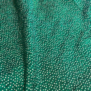 Polka Dots Jacquard Fabric, Italian Fabric by Yard, Price is for one yard.