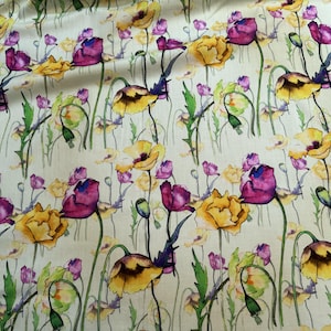 Exclusive Premium Cotton Fabric, Luxury Italian Fabric, Designer Fabrics, Price is per Yard.