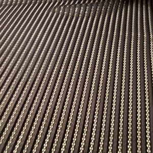 1.5 Yards of Striped Mesh Fabric, Fashionable Mesh,  Luxury Italian Fabric by Yard.