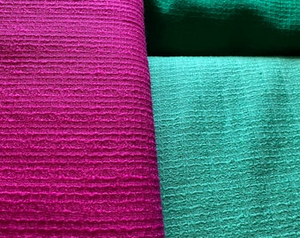 Tejido de tweed de lana italiana: Material para trajes de diseño cortado a medida.