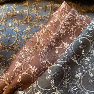 Silk Twill Fabric, Italian fabric by Yard, Price is for one yard.