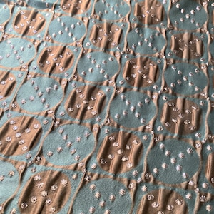 Luxury Couture Silk Brocade with Silver Lurex Dots, Luxury Italian Fabric by Yard