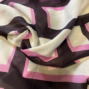 Silk/Cotton Batiste In Two Colors, Luxury  Italian Fabric by Yard.