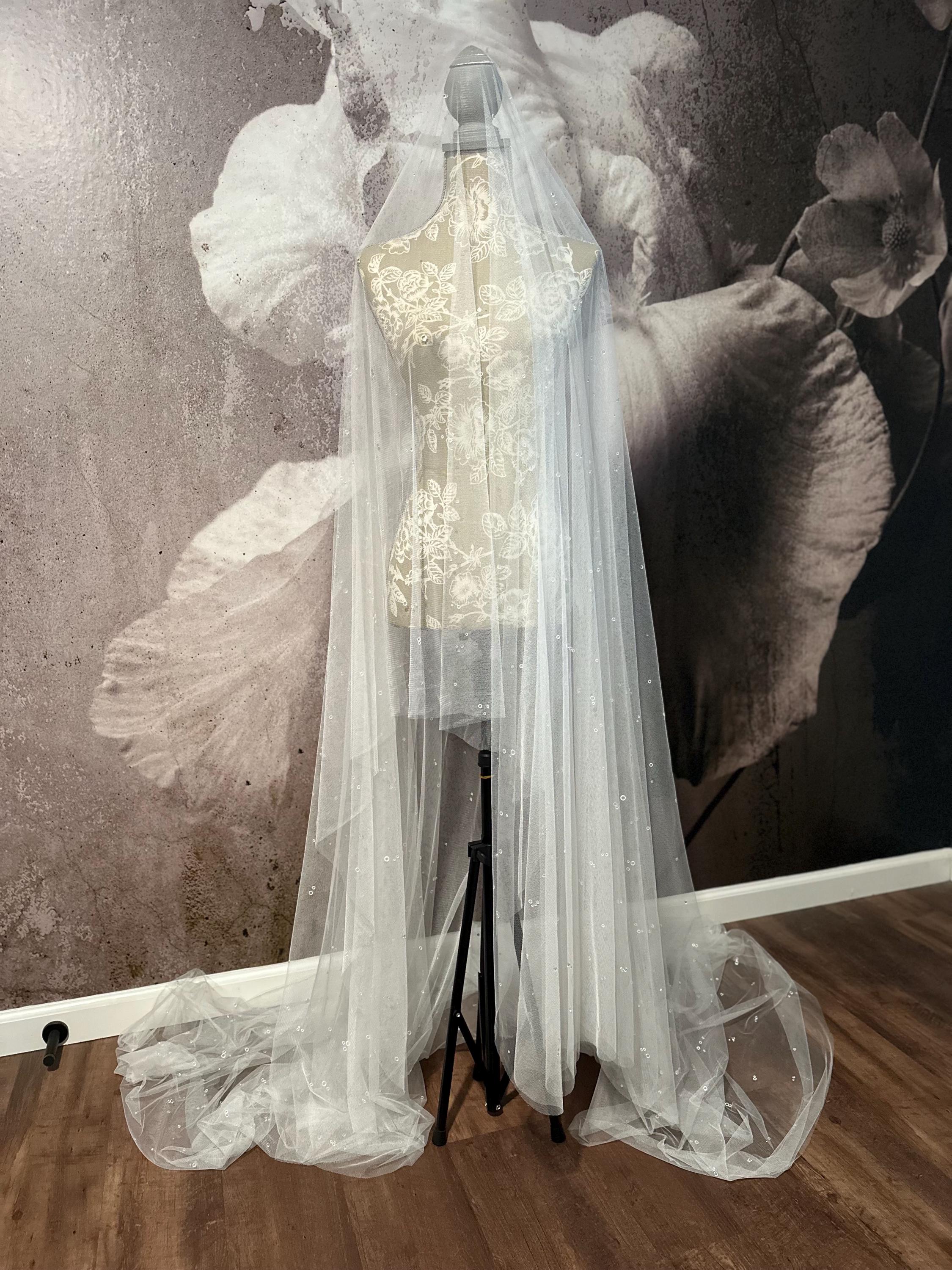 Cathedral Wedding Veil Rain Drop - Etsy