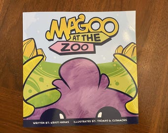 Magoo at the Zoo – Signed & Sketched Children's Book!