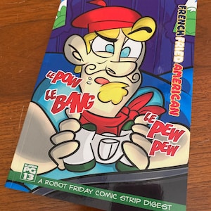 French Fried American - A Robot Friday Comic Strip Collection | Crispy Comedy Goodness!
