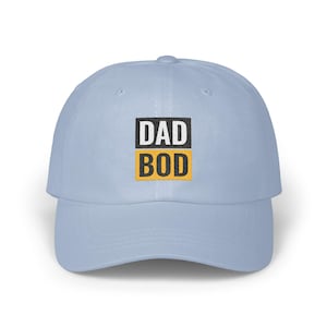 Embroidered Cap, Dad Bod Hat, Funny Embroidered Hat, Gift for Dad, Novelty Cap for Him, Gift For Husband, Gag Gift, Embroidered Hat for Dad