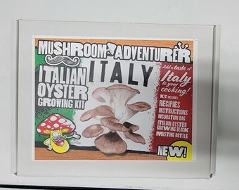 Mushroom Adventurer ITALY TOUR Growing Kit Italian Oyster