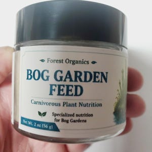 Aliment de jardin pour tourbière pour plantes carnivores - Mélange nutritif multi-espèces pour le droséra, les plantes en pot et les tourbières - Engrais naturel à base d'insectes