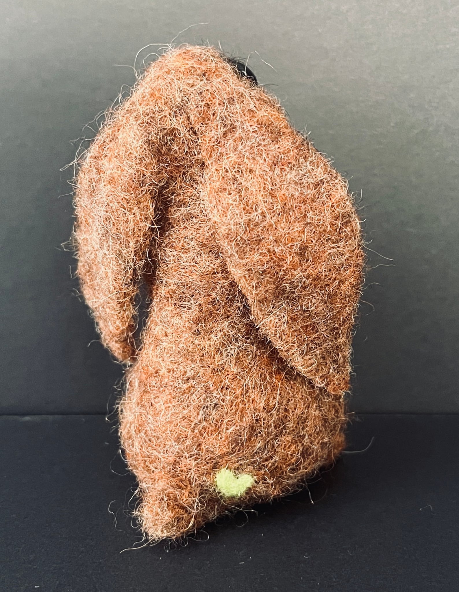 Fabric Art Lop Eared Bunny Rabbit Needle Felted Wool Handmade - Etsy