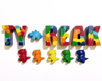 Custom Name Crayons - Kids Birthday Gift - Personalized Name Crayons - Crayon Gift - Alphabet Crayons - Crayon Names for Kids