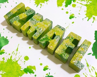 Custom Name Crayons - Personalized Name Crayons - Crayon Gift - Alphabet Crayons - Crayon Names for Kids -Kids Birthday Gift