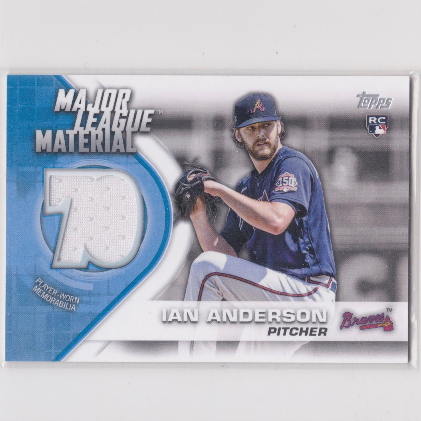 Ian Anderson 2021 Topps Major League Material Relics AUTHENTIC 