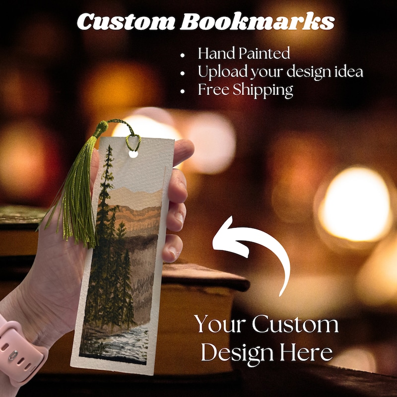 Custom Bookmarks - Etsy