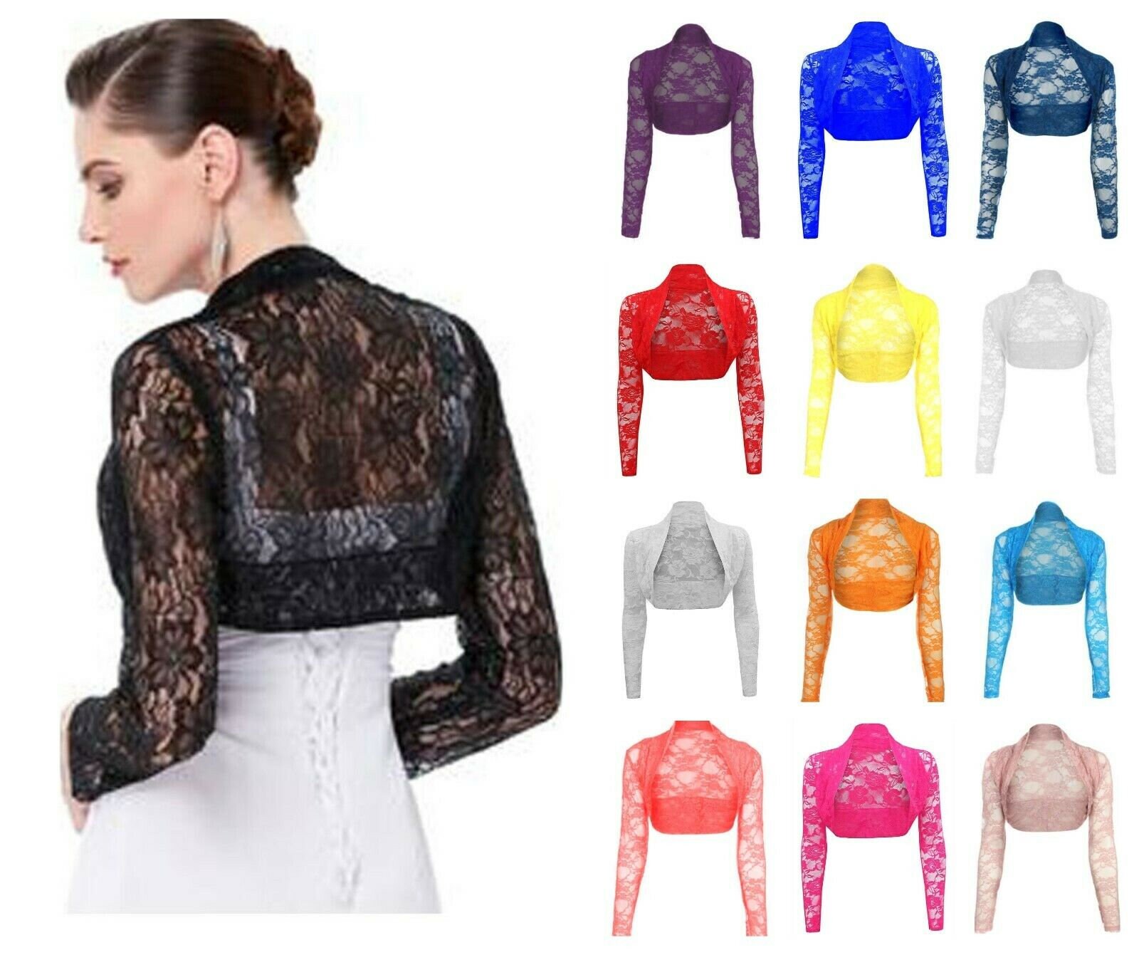 Plus Size Lace Shrug - Etsy UK