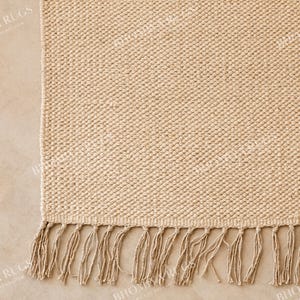 Esterilla de yoga de algodón orgánico con hierbas: ecológica, tejida a mano, antideslizante, ideal para meditación y viajes, 0,6 x 1,8 m