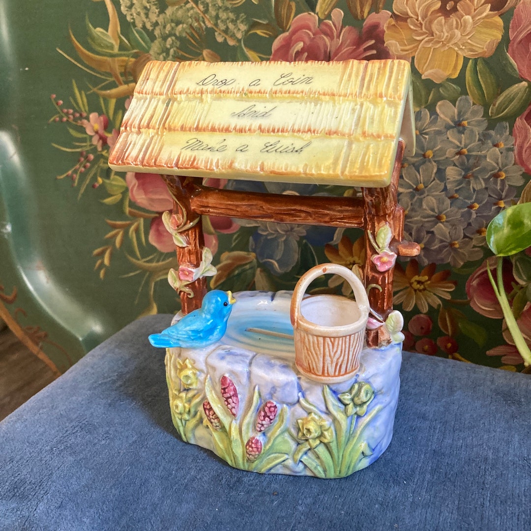 Photo inspiration: Gallery Detail: Norcrest Blue Bird Wishing Well Bank Japan