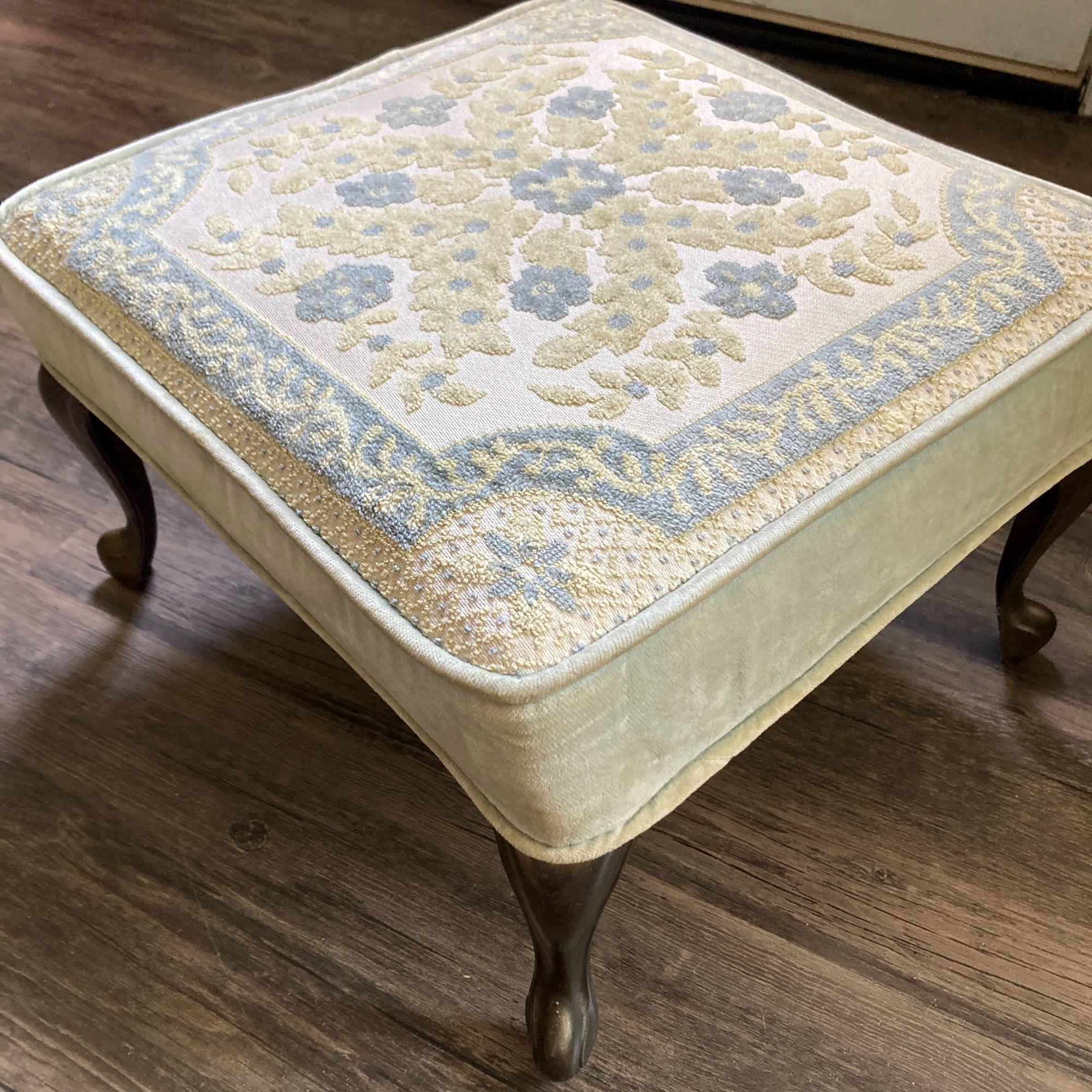 Tapestry Footstool Etsy