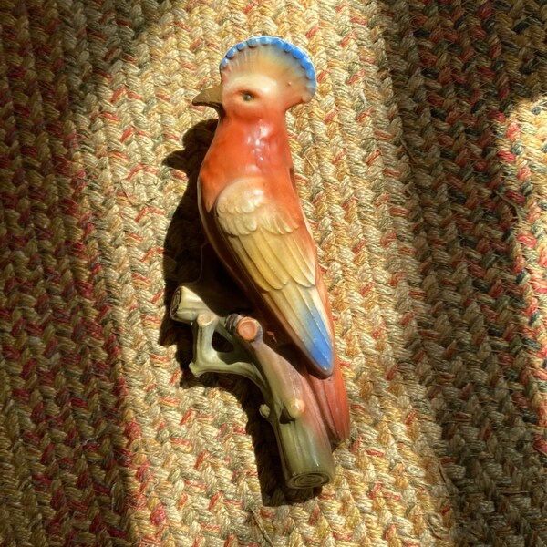 Czechoslovakia King Fisher Wall Pocket - 1930s - Signed?